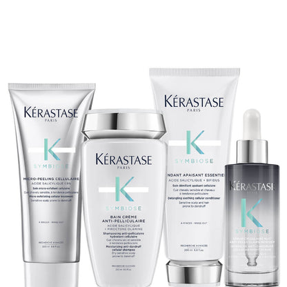 Quatuor Symbiose anti-pelliculaire cuir chevelu sec et sensible