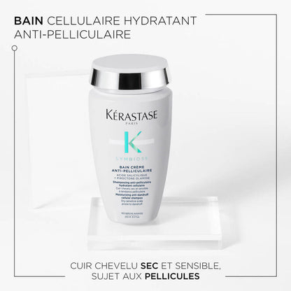 Quatuor Symbiose anti-pelliculaire cuir chevelu sec et sensible
