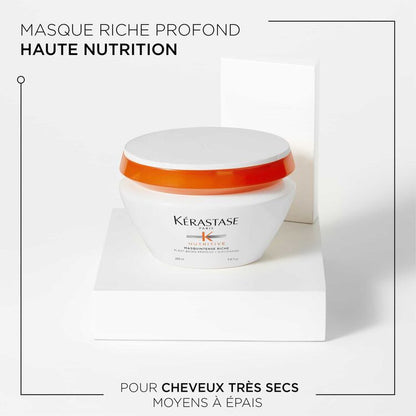 Trio Nutritive cheveux secs à très sec et épais