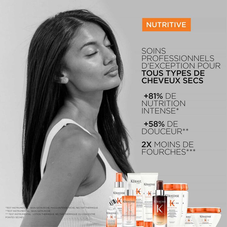 Trio Nutritive cheveux secs à très sec et épais